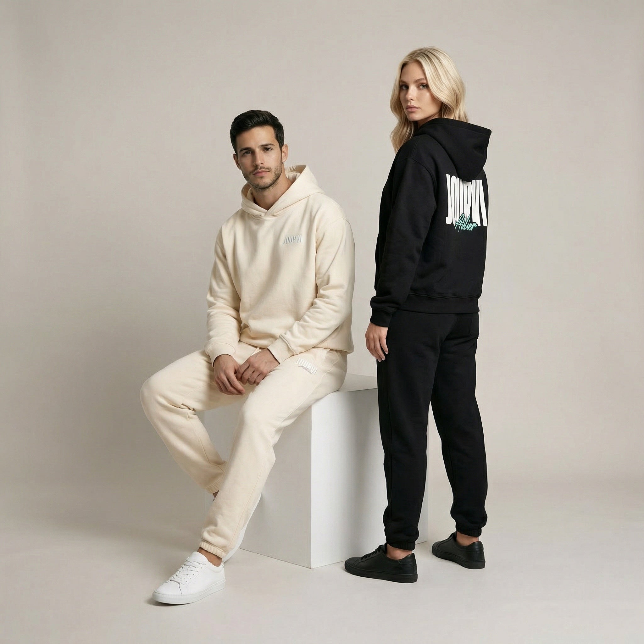 Jourvi Essential Joggers Apricot