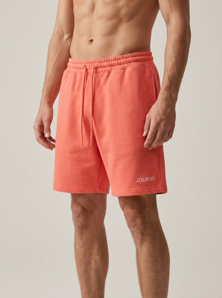 Signature Summer Short - Beachy coral