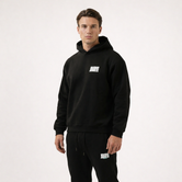 Jourvi Essential Hoodie Black