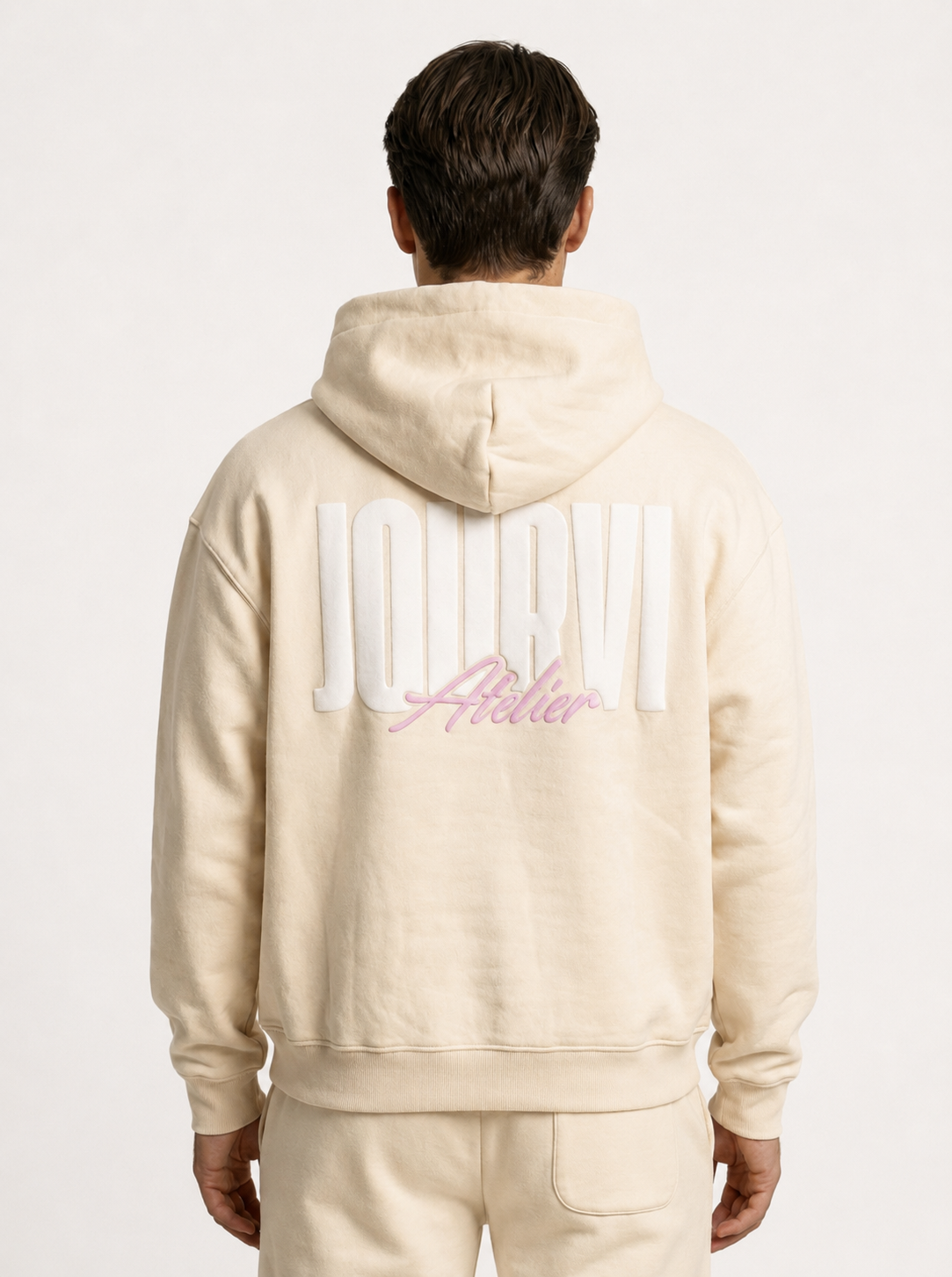 Jourvi Essential Hoodie Apricot