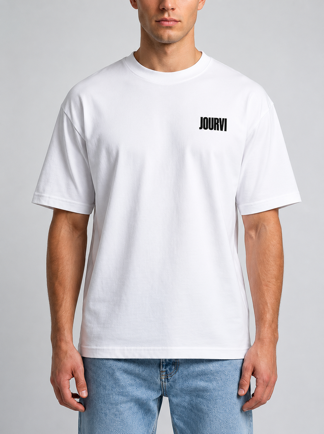 Jourvi Oversized T-shirt White