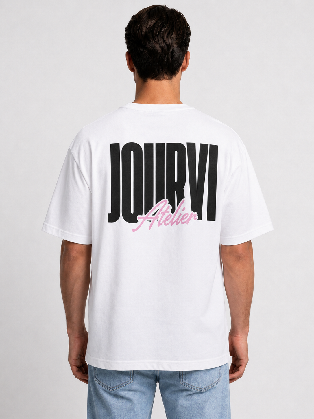 Jourvi Oversized T-shirt White