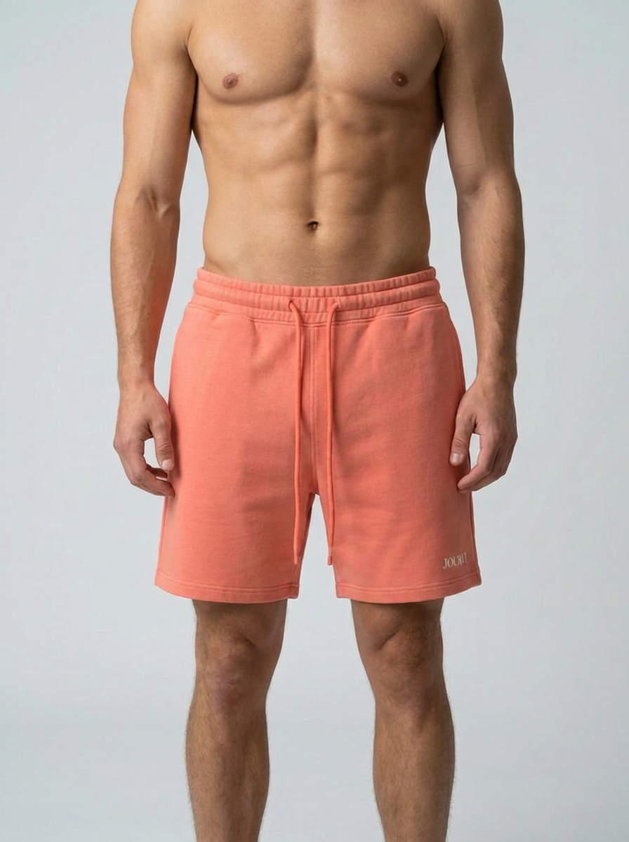 Signature Summer Short - Beachy coral